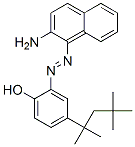 CAS#: 63216-94-4， 2-[(2-Amino-1-Naphthalenyl)Azo]-4-(1,1,3,3-Tetramethylbutyl)Phenol
