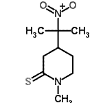 CAS#: 632335-66-1， 1-Methyl-4-(2-nitro-2-propanyl)-2-piperidinethione