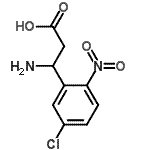 CAS#: 63235-32-5， 3-Amino-3-(5-Chloro-2-Nitrophenyl)Propanoic Acid