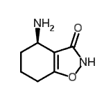 CAS#: 632367-69-2， (4R)-4-Amino-4,5,6,7-tetrahydro-1,2-benzoxazol-3-ol