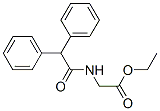 CAS 登录号：6325-31-1， 2-[(2,2-二苯基乙酰基)氨基]乙酸乙酯