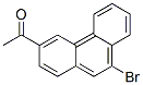 structure of CAS# 6328-08-1, 1-(9-Bromophenanthren-3-Yl)Ethanone;1-(9-Bromo-3-Phenanthryl)Ethanone;Nsc44475;3-Acetyl-9-Bromophenanthrene