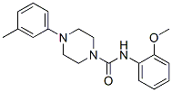 CAS#: 6332-39-4， N-(2-Methoxyphenyl)-4-(3-Methylphenyl)Piperazine-1-Carboxamide