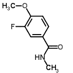 CAS#: 633317-76-7， 3-fluoro-4-methoxy-N-methyl-benzamide
