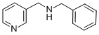 structure of CAS# 63361-56-8, 1-Phenyl-N-(Pyridin-3-Ylmethyl)Methylamine;1-Phenyl-N-(3-Pyridylmethyl)Methanamine;Benzyl-(3-Pyridylmethyl)Amine;Bas 04444878