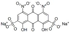CAS#: 6338-12-1， 9,10-Dihydro-1,8-Dihydroxy-4,5-Dinitro-9,10-Dioxo-2,7-Anthracenedisulfonic Acid Disodium Salt