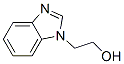 structure of CAS# 6340-03-0, 1H-Benzimidazole-1-Ethanol;2-(1-Benzimidazolyl)Ethanol;Nsc20761;Zinc00154684