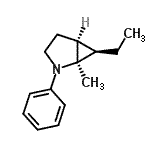 CAS#: 634181-51-4， (1R,5S,6R)-6-Ethyl-1-methyl-2-phenyl-2-azabicyclo[3.1.0]hexane