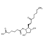 CAS#: 63446-59-3， (9alpha,11alpha,13E)-9,11-Dihydroxy-6,15-Dioxoprost-13-En-1-Oic Acid