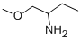 structure of CAS# 63448-63-5, 2-Amino-1-Methoxybutane;1-(Methoxymethyl)Propylamine;1-Methoxy-2-Aminobutane;2-Butanamine, 1-Methoxy-