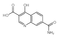 CAS#: 63463-24-1， 7-(Aminocarbonyl)-4-Hydroxy-3-Quinolinecarboxylic acid