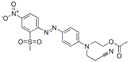 CAS#: 63467-08-3， 2-[(2-Cyanoethyl)[4-[[2-(Methylsulphonyl)-4-Nitrophenyl]Azo]Phenyl]Amino]Ethyl Acetate