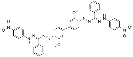 CAS#: 63469-14-7， 5,5'-(3,3'-Dimethoxy(1,1'-Biphenyl)-4,4'-Diyl)Bis(1-(4-Nitrophenyl)-3-Phenylformazan)