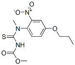 CAS#: 63473-52-9， [[N-Methyl-N-(2-Nitro-4-Propoxyphenyl)Amino]Thioxomethyl]Carbamic Acid Methyl Ester