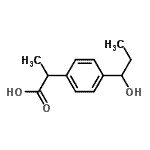 CAS#: 63476-31-3， 2-[4-(1-Hydroxypropyl)Phenyl]Propanoic Acid