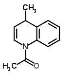 CAS#: 634891-63-7， 1-(4-Methyl-1(4H)-quinolinyl)ethanone