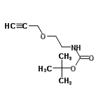 CAS#: 634926-63-9， 2-Methyl-2-propanyl [2-(2-propyn-1-yloxy)ethyl]carbamate