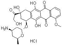 CAS#: 63521-85-7， Esorubicin hydrochloride