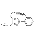CAS#: 635674-67-8， 3-Ethyl-1-(2-methylphenyl)-1,4,5,6-tetrahydropyrrolo[2,3-c]pyrazole