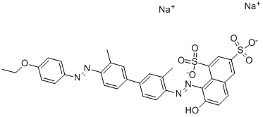 结构式 CAS# 6358-29-8, 直接耐晒红 3B