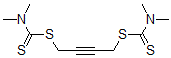 CAS#: 63580-26-7， Bis(N,N-Dimethyldithiocarbamic Acid)2-Butyne-1,4-Diyl Ester