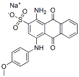 CAS#: 63589-10-6， Sodium 1-Amino-4-P-Anisidino-9,10-Dihydro-9,10-Dioxoanthracene-2-Sulphonate