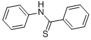 structure of CAS# 636-04-4, N-Phenyl-Thiobenzamide;N-Phenylthiobenzamide;Timtec1_000058;Benzanilide, Thio-