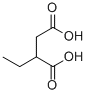 结构式 CAS# 636-48-6, 2-乙基琥珀酸