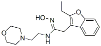 CAS#: 63605-45-8， 2-Ethyl-N-(2-Morpholinoethyl)-3-Benzofuranacetamide Oxime