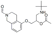CAS#: 63614-18-6， 5-[3-(Tert-Butylamino)-2-Hydroxypropoxy]-3,4-Dihydroisoquinoline-2(1H)-Carboxaldehyde Monoacetate