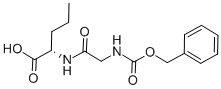 CAS#: 63623-57-4， 2-[[2-(Phenylmethoxycarbonylamino)acetyl]amino]pentanoic acid