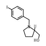 CAS#: 636572-05-9， [1-(4-Iodobenzyl)-2-pyrrolidinyl]methanol