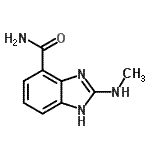 CAS#: 636574-51-1， 2-(Methylamino)-1H-benzimidazole-4-carboxamide