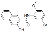 CAS#: 6369-12-6， N-(5-Bromo-2-Methoxyphenyl)-3-Hydroxy-2-Naphthamide