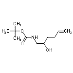 CAS#: 636986-01-1， 2-Methyl-2-propanyl (2-hydroxy-5-hexen-1-yl)carbamate