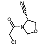 CAS#: 637018-78-1， (4R)-3-(Chloroacetyl)-1,3-oxazolidine-4-carbonitrile
