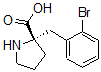 CAS#: 637020-88-3， 2-[(2-Bromophenyl)Methyl]-D-Proline