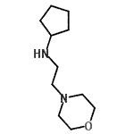 CAS#: 637034-82-3， N-[2-(4-Morpholinyl)ethyl]cyclopentanamine