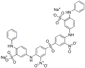 CAS#: 6373-79-1， Disodium 3,3'-[Sulphonylbis[(2-Nitro-P-Phenylene)Imino]]Bis[6-Anilinobenzenesulphonate]