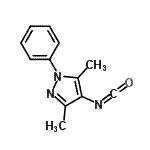 CAS#: 637335-93-4， 4-Isocyanato-3,5-dimethyl-1-phenyl-1H-pyrazole