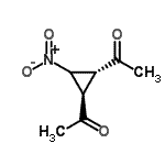 CAS#: 637353-92-5， 1,1'-[(1R,2R)-3-Nitro-1,2-cyclopropanediyl]diethanone