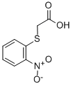 CAS 登录号：6375-65-1， (2-硝基苯基)硫代]乙酸