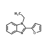 CAS#: 637754-54-2， 1-Ethyl-2-(2-furyl)-1H-benzimidazole