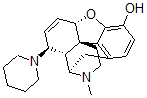 CAS#: 63783-55-1， 6,7-Didehydro-4,5alpha-Epoxy-17-Methyl-8beta-Piperidinomorphinan-3-Ol