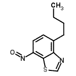 CAS#: 63788-91-0， 4-Butyl-7-Nitroso-1,3-Benzothiazole
