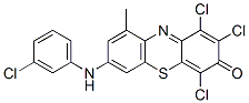 CAS#: 6379-03-9， 7-[(3-Chlorophenyl)Amino]-1,2,4-Trichloro-9-Methyl-3H-Phenothiazin-3-One