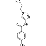 CAS#: 638145-82-1， 4-Methyl-N-(2-propyl-2H-tetrazol-5-yl)benzamide