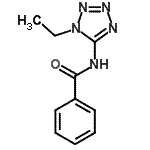 CAS#: 638146-59-5， N-(1-Ethyl-1H-tetrazol-5-yl)benzamide