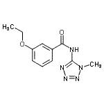 CAS#: 638146-83-5， 3-Ethoxy-N-(1-methyl-1H-tetrazol-5-yl)benzamide