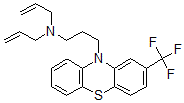 CAS#: 63834-03-7， N,N-Diallyl-2-(Trifluoromethyl)-10H-Phenothiazine-10-Propan-1-Amine
